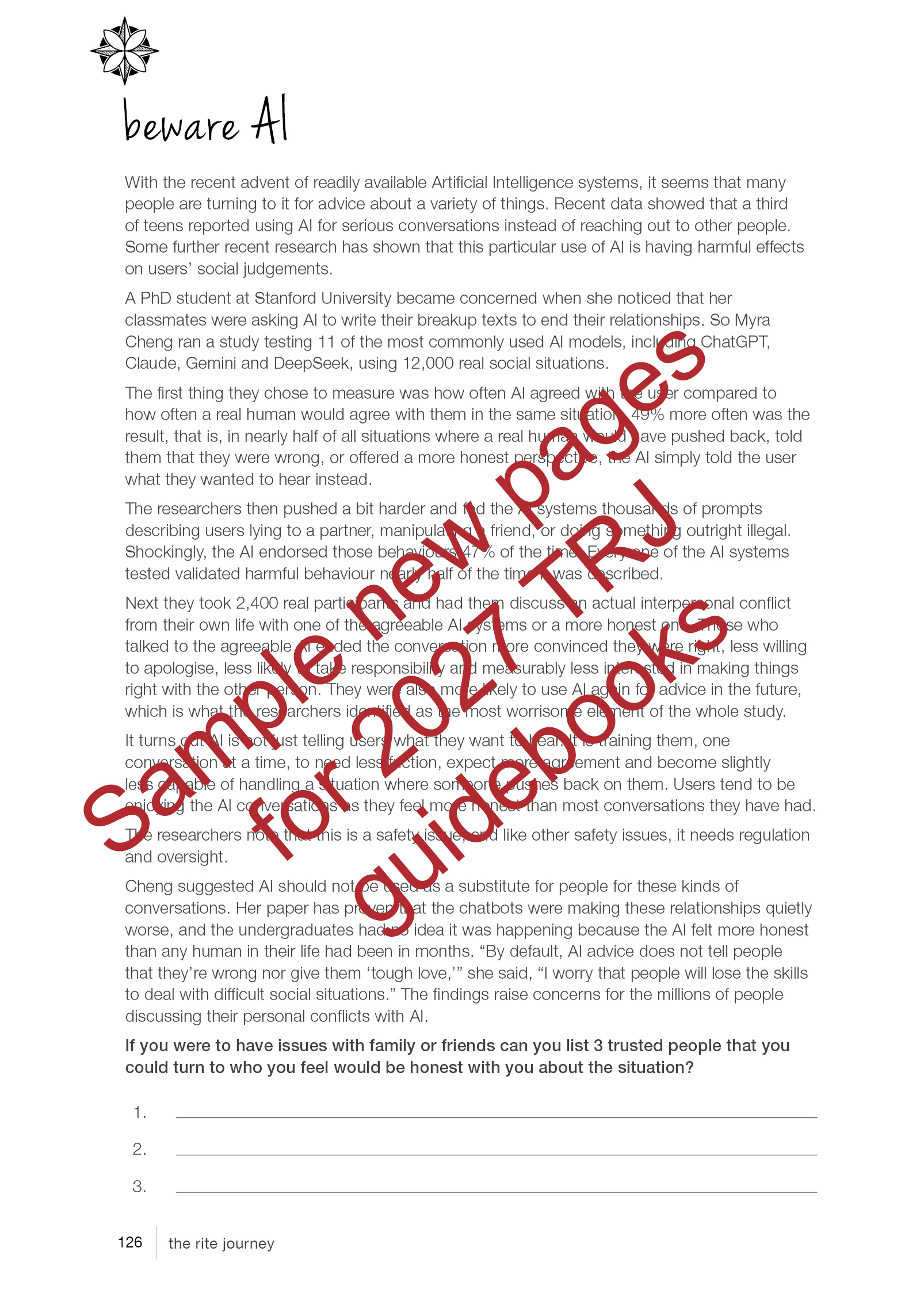 2027 Student Guidebooks - Gender Neutral Edition - Image 4
