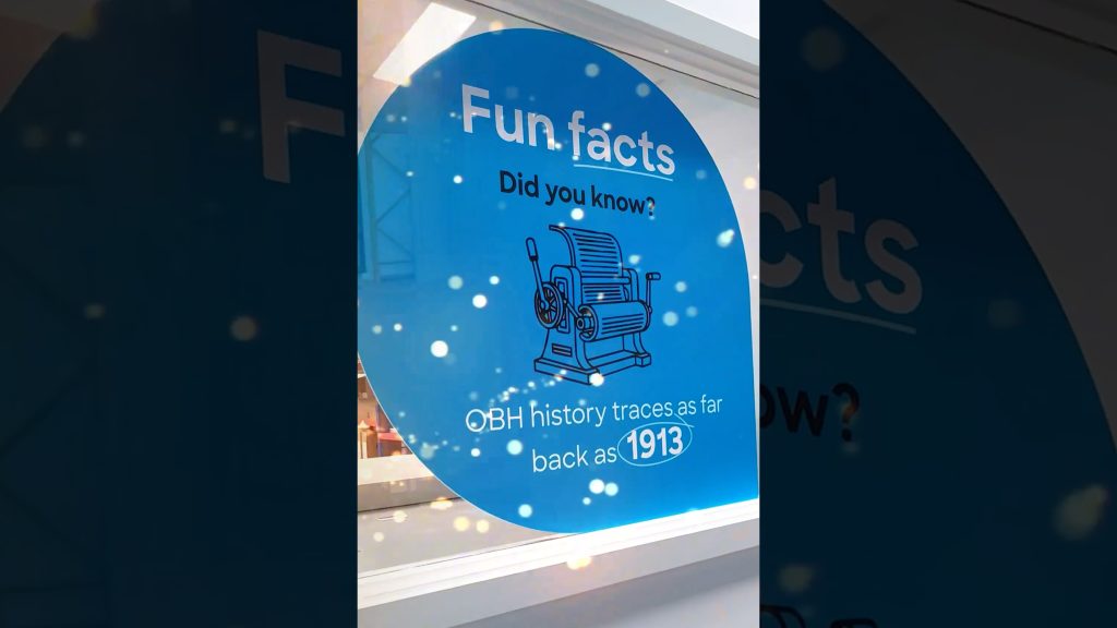 Take an inside look at OBH Print, learn some fun facts and see how our team create the perfect print!
